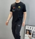 240 fend*芬-迪25S春夏新款圆领T恤.经典字母搭配蛇年造型辨识度鲜明超级走心！高温烫画立体发泡工艺.选用客供190G定织丝光棉布制成，整件单品的面料质