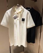 lo*We 罗*威2025春夏男士翻领短袖Polo衫，贸易公司渠道货，2025春夏最新品，官柜同步售卖，经典明星级单品！Lo*We家的皮具单品在整个时装圈最有极