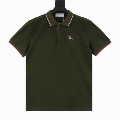 thom Browne 汤姆布朗 25Ss 小狗章仔贴饰刺绣短袖polo衫 客供精仿棉打造珠地材质面料 质感柔软细腻爽滑 舒适透气凉爽 且久穿久洗不褪色不变形