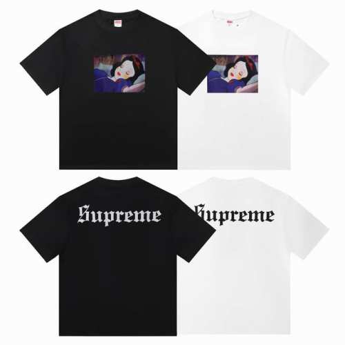 顶级版本 Supreme Fw25 Snow White Tee白雪公主 联名 童话故事艺术家手绘漫画图案Logo印花美潮复古情侣短袖T恤 男女同款 #爆款强势