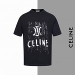 款号#Z5 赛琳限定字母标志印花圆领短袖 Celine官网一致款式 面料：32支双纱280克纯棉面料 同缸同色织染螺纹 颜色一致 工艺：进口机器白墨直喷印花工艺
