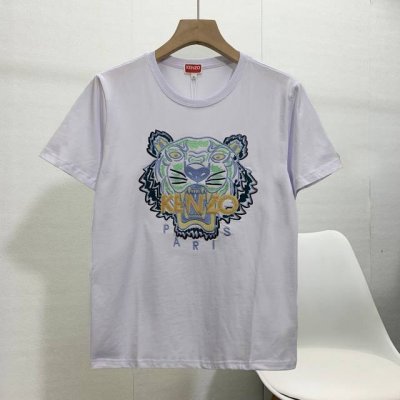 高品质 新款高田家Ken虎头情侣款字母虎头短袖T恤。简单整洁的配色，吸睛且高端大气！人手必备炸街款！ 胸前几十万针精工刺绣，依然保持一丝不苟的严谨态度，给您高端