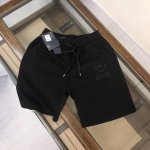 Apra*Da 普拉达 2025新款休闲短裤～定制卫衣毛圈棉面料，柔软舒适亲肤感极佳，吸汗透气！品牌标志性Logo硅胶工艺点缀裤身，简约休闲款式打造休闲与个性兼