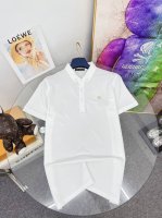 范思哲 高端定制、2025Ss新款时尚翻领短袖Polot恤、原版复刻、客供原版进口丝光棉面料、原版复刻经典品牌Logo、剪裁完美、做工精致、必入单品首选！尺码：