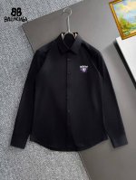 巴黎世家衬衣 S-4Xl2025新款 高级定制 奢华极致王者风范 极致细腻3D全景皇室贵族图案 让多少人为之痴迷~ 秋冬穿着尤其显得好看 20欧洲米兰专柜 同款