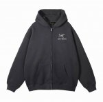 Arc‘Teryx 始祖鸟春季连帽开衫拉链卫衣外套 高品质，做细节 甄选新疆华棉面料 手感软糯细腻 上身充满质感 非常轻便舒适运动宽松版型不紧身 轻松驾驭无压力
