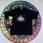 vivienne ＆Westwood ] Fw短袖T恤 西太后星球 高端32S双纱280克面料 重磅面料 定制拉架罗纹同缸同染 三标齐全 男女同款 颜色：黑色