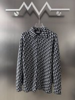 Dior 迪奥经典Oblique老花图案针织衬衫 男女同款 码数：S M L Xl