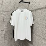 Arc'teryx*始祖*2025春夏季潮牌新款 个性经典圆圈骷髅鸟Logo 字母前后印花 定制双纱平纹纯棉面料 短袖T恤 男女同款 颜色：黑色 白色 尺码：