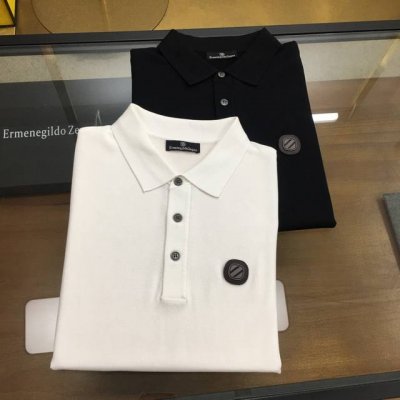 新品上市 Zegn... 25Fw新品发售商务休闲男士短袖polo衫，重磅推荐，高级成衣，专柜同步 时尚圆领短袖翻领T恤，采用进口棉加竹纤维伊利特面料，行走的空