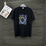 顶级版本 长期有货 罗意威2025新款重工绣花字母Logo情侣款短袖T恤 高版本高版本 原版面料 数码直喷印花工艺 网红明星同款 高版本 高 品质 面料采用30