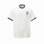 9012# Gucci 2025新款官网同款拼色Logo字母刺绣图案 面料- 采用270克双股精梳棉面料.索罗纳螺纹定织定染 工艺- 田岛绣花机绣绘制 工艺不用