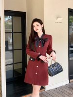 P310 连衣裙 实拍经典简约名媛气质连衣裙 时尚舒适不挑人，上身美美美~大爆款， Sml X L 面料：棉麻 S码胸围88肩宽37袖长58腰围72裙长90 每