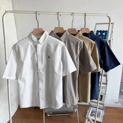 拉夫劳伦 polo春夏新品 短袖衬衫 情侣款， 经典简约 休闲商务兼具 精细剪裁 流畅线条 立体有型 定制面料，舒适美观耐穿 这是每年都要复购的一款polo 一