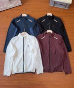 on昂跑 Weather Jacket Insulated 男款轻量压胶工艺跑步夹克防晒服 超级亮点！前后重叠式构造开窗透气设计前后压胶工艺锁边！加速散热，吸湿