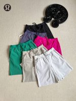 lululemon 露露运动户外短裤 五分裤 pace Breaker 轻量化运动短裤 夏天的颜色 多巴胺的代表 绝对的爆款 露露Lulu 男士短裤5分裤 男士