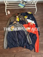颜色：蓝白，绿藏青，橘藏青，灰藏青 尺码：165， ，175， ，185， 北面男Sun Chase户外多效衣凉感防晒衣防风骑行Thenorthface 87V