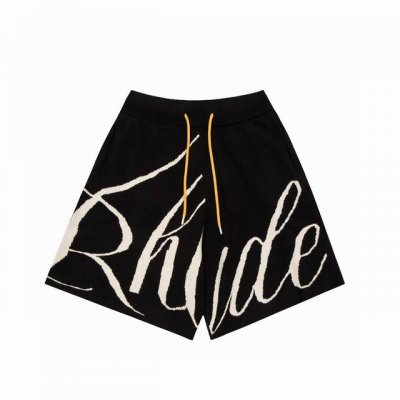 顶级正确品质 区别市面 Rhude 2025Ss 男女同款 针织提花字母短裤 你能找到的最强版本在这里 注意看！羊毛混纺版本 真正大牌美奢品质 区别市面只做款式