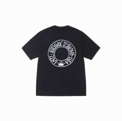 1133款斯图西Stussy高品质短袖，260克双纱面料，现货可报，宽松版型，最大穿到220斤都行，码数Mlxlxxl，颜色：黑色，白色，灰色，藏青色