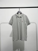 蒙口羊毛小标男款polo衫，品质好货！Moncler 蒙口男装官网新款经典 男士polo衫春季商务休闲纯色领子重磅纯棉T恤 短袖polo衫 高端高品系列 商场热
