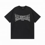 高版本Balenciaga 巴黎世家 25Ss字母印花短袖T恤 又是今年的一大爆款 印花采用环保进口材料印花，字母清晰，效果立体整体效果简约大方 定织巴黎新面料