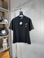 Loew*罗意威 Ss25早春新款短袖T恤，冰潮棉系列越洗越柔软 官W1-1克重260 高版本 顶级图案Logo，帅气时尚，简约百搭款。不仅挺括，保持潮流的廓形