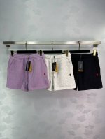 polo 25春夏新款三色刺绣Logo短裤 独家专供新款休闲短裤 高端版本 定制面料透气舒适度高 细节无可挑剔 Logo刺绣标设计 体现高品质，品牌元素设计理念
