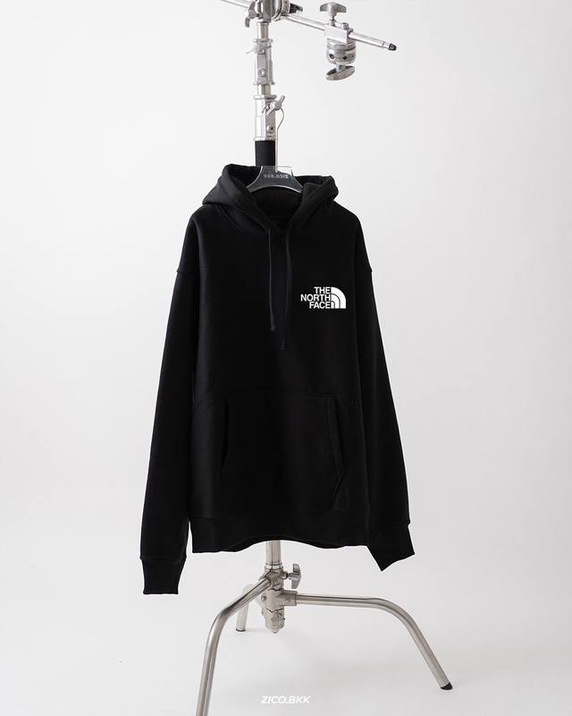120 北面The North Face Ss23 森林印花环保系列毛圈连帽卫衣 男女同款 面料采用420克水柔棉 质量天花板 摸到手就知道值 衣服采用落肩袖百