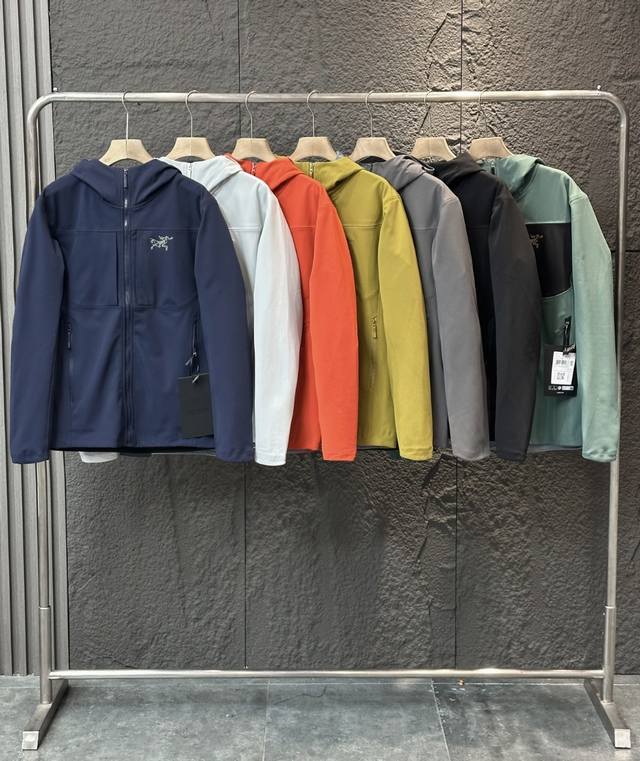 370 Arcteryx Gamma Mx始祖鸟防风冲锋衣 100％放心出门 随意进出任何潮流场合户外全天候系列 Essentials Gamma Mx软壳加绒