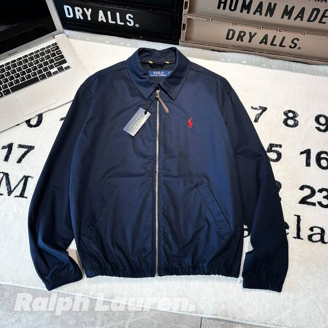 170 -Polo Ralph Lauren 24Ss美式经典复古翻领休闲老干部夹克 男女同款 情侣款 -面料：原版一比一定织定染纯棉面料。 -辅料：原版拆解开