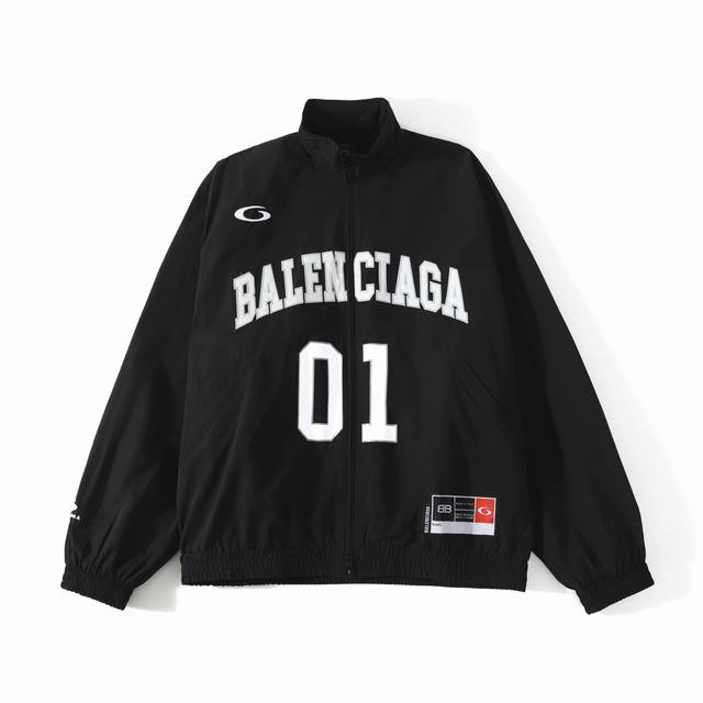 330 原单品质 25Ss Balenciaga巴黎世家 Basketball 系列 01号球衣夹克外套 重金原样购入开发 版型原汁原味巴家味道 天花板品质 贴