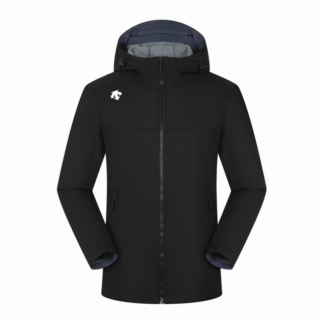 190 Descente 迪桑特秋款户外休闲外套24Ss新品 防风水透气轻量硬壳冲锋衣 三合一复合 男女情侣同款 高品质 ，科技面料 防风防水 ，轻量化设计 ，