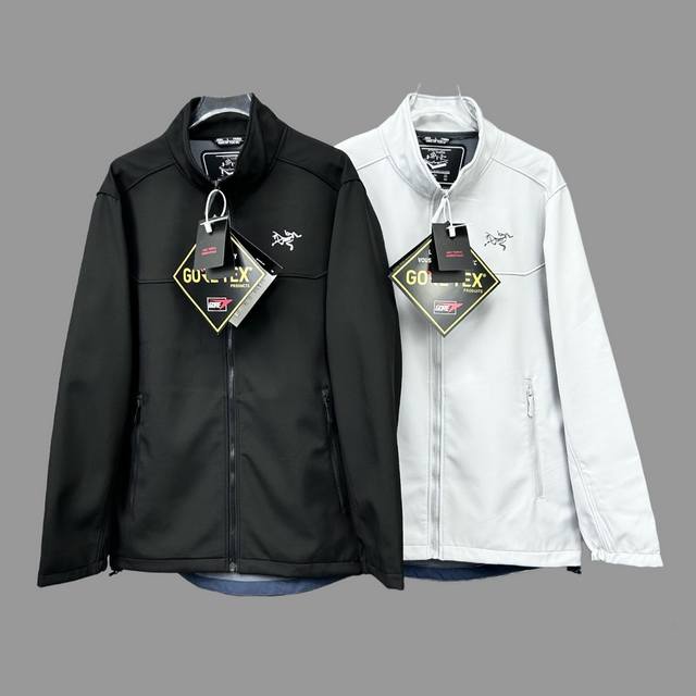 180 秋冬必备始祖鸟 Arc'teryx 户外Rho Lt系列运动健身休闲轻量外套，男女情侣同款，立领设计拼接款。整体裁剪穿在身上非常舒服。简单基础款越是简单