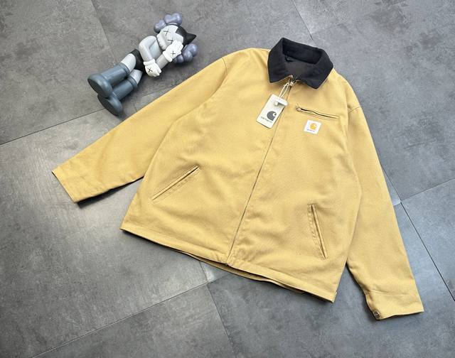 220潮牌卡哈特 Carharttwip经典款 Detroitjacket 底特律夹克，外套双手秦上 各风格玩家都有上身，没有明显的风格限制 新工装 Vinta