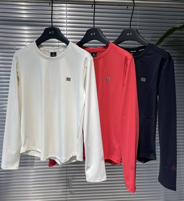 女款 线下门店款！蛇年限定 元宝系列 ，Kolon Sport可隆女士S-Functional长袖内搭上衣圆领吸湿速干T恤！！ 新春运动健身必备单品，透气吸湿功