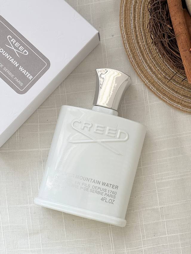 配手提袋 Creed克雷德银色山泉120Ml 渠道货源！每盒都带海南离岛免税商品追溯码，并附赠海南免税购物袋，防伪贴刮开涂层扫码查询输入串码即可显示正规产品！！