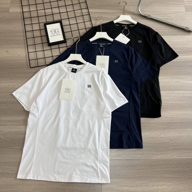 120 品质短袖！Kolon Sport 可隆专柜新款三色男女科技感同款Seco圆领短袖速干T恤 运动休闲户外吸湿T恤短袖，夏Upf80+防晒抗菌上衣.Kl后字