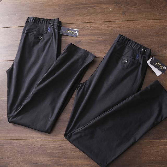 120 严选好货！拉夫劳伦Ralphlauren新款男士简约休闲长裤！经典时尚款，超正版型，无论休闲还是商务都可驾驭！原厂客供面料，舒适细腻，透气有垂，能完美修