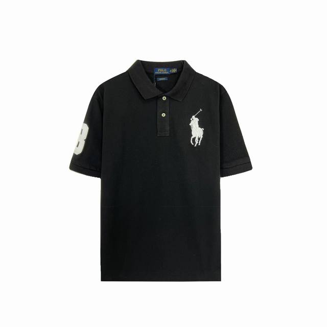 120 纯原版本 Ralph Lauren拉夫劳伦大马刺绣Polo 保罗短袖T恤半袖 大马标Polo 保罗Polo衫 美国Ralph Lauren拉夫劳伦最经典