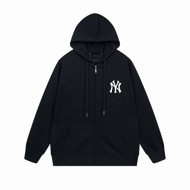 140 Mlb-Ny 纽约限定连帽开衫外套 现货发售 男女同款 不起球不掉色 进口面料 双层帽子 落肩版型 二本针加持 拒绝变形 进口印花 透气度高 百洗不掉