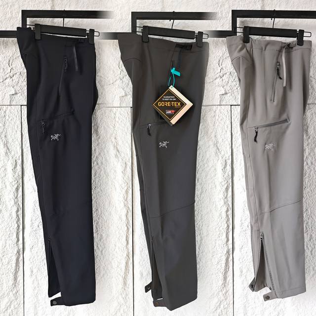 310 Arc Gamma Guide Guide Pant 软壳休闲长裤 玄武黑 泥深灰 卡浅灰 三阶灰度制霸全地形通勤法则 办公室到冲顶路段始终活动如裸感