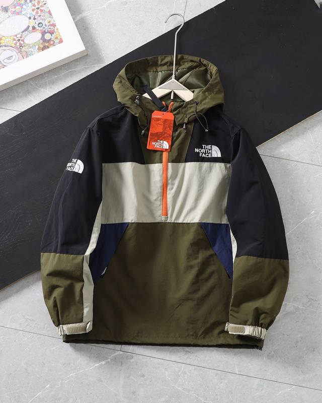 190 The North Face北面早春新款 系列挡风夹克 官网任意货比！！！细节全部还原！现货秒发！！ 这个户外必须安排，品质这块不用担心，到手绝对惊艳不