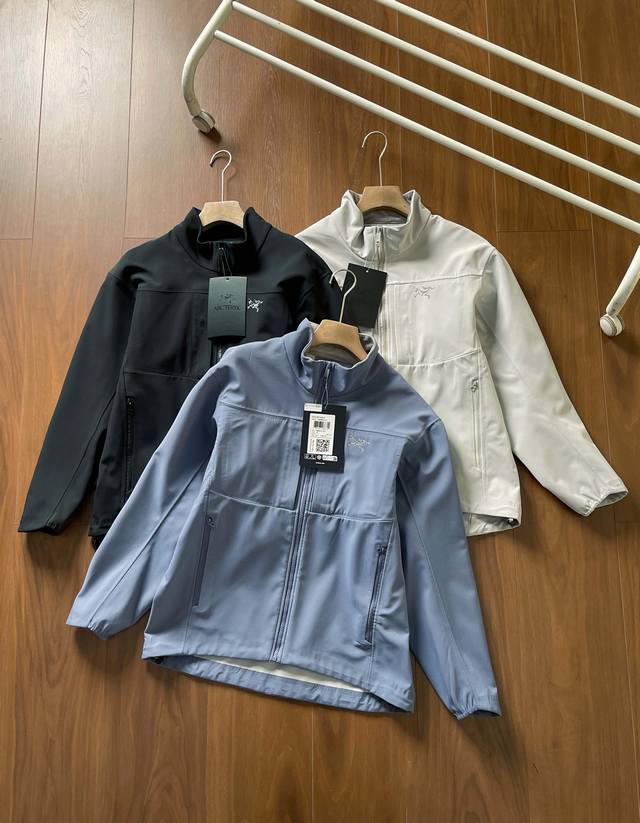400 春装 Arc'teryx 始祖鸟 春秋薄绒Gamma Mx 软壳防风冲锋衣立领保暖外套 100％放心出门 随意进出任何潮流场合户外全天候系列 Essen