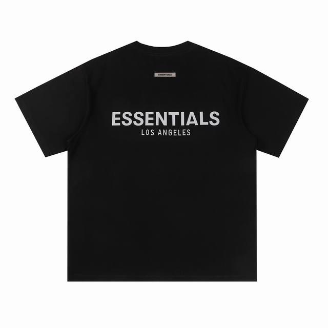 Fear Of God Fog复线 #F23 P80 Essentials 字母Logo短袖 颜色：白 黑 尺码：S~Xl