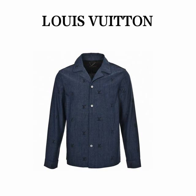 420 Louis Vuitton 路易威登 24Fw 莱茵石镶钻牛仔外套 被追问无数次的Lv牛仔外套，太闪了！ 家人们，我最近挖到宝了！这件Lv莱茵石镶钻牛仔