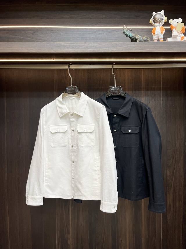 主推 P460 Armani 2025Ss早春新款发布阿玛尼翻领外套，春季爆款外套，穿上就是舒适自在又显瘦的存在，慵懒而随性，结合干净简单的色系就特别耐看，适合