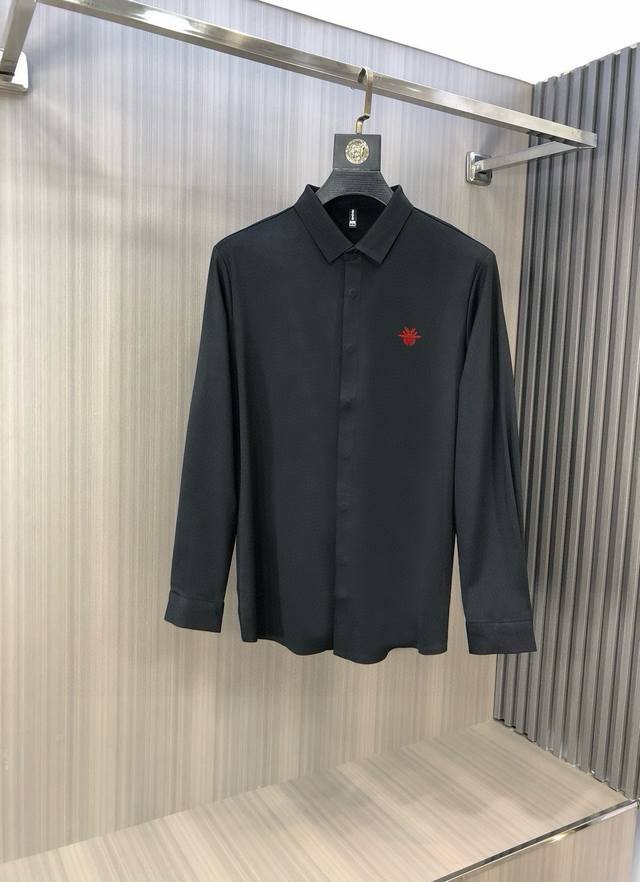 P230 迪奥。2025早春专供新款原单男士休闲衬衫 高端定制 高版本 时尚百搭爆款无痕工艺，进口面料 手感超柔软细腻 顺滑，穿着亲肤舒适 高端精品 代工厂P精