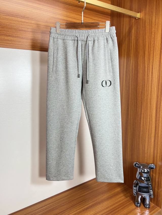 P220Dior 迪奥 2025春夏新品 三标齐全 松紧裤 休闲裤 好货不用过多介绍 看细节 专柜码数：M-Xxxl 175 140上身L
