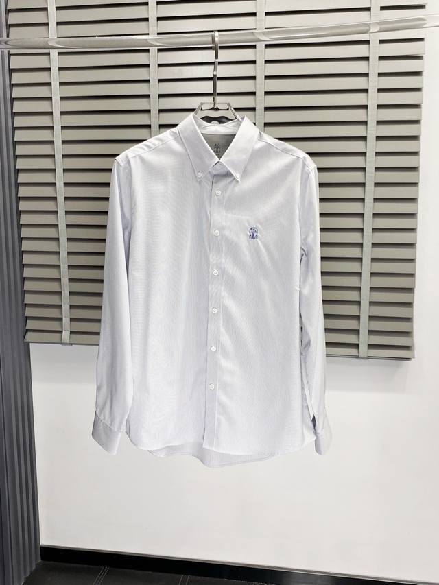 P260。Bc-Brunello Cucinali布鲁内洛 库奇内利独家专供新款原单男士休闲衬衫 高端定制 高端版本 时尚百搭爆款进口面料 手感超柔软细腻 穿着