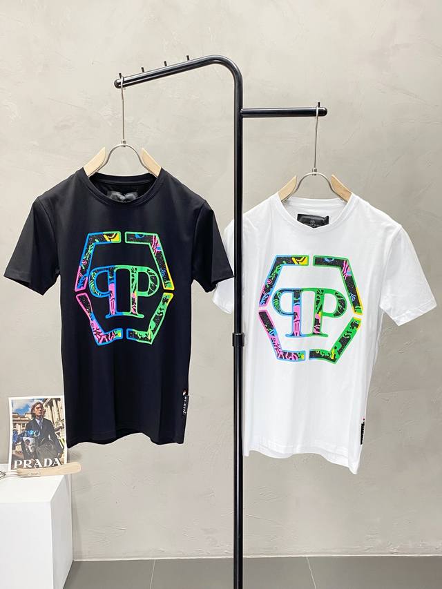 P140。Plphpp Plepn菲利普 普莱茵独家专供新款原单男士休闲短袖 高端定制 高端版本 时尚百搭爆款进口面料 手感超柔软细腻 穿着亲肤舒适 高端精品